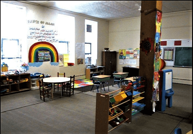 Darul-Uloom Academy classroom